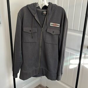 Harley Davidson zip up jacket